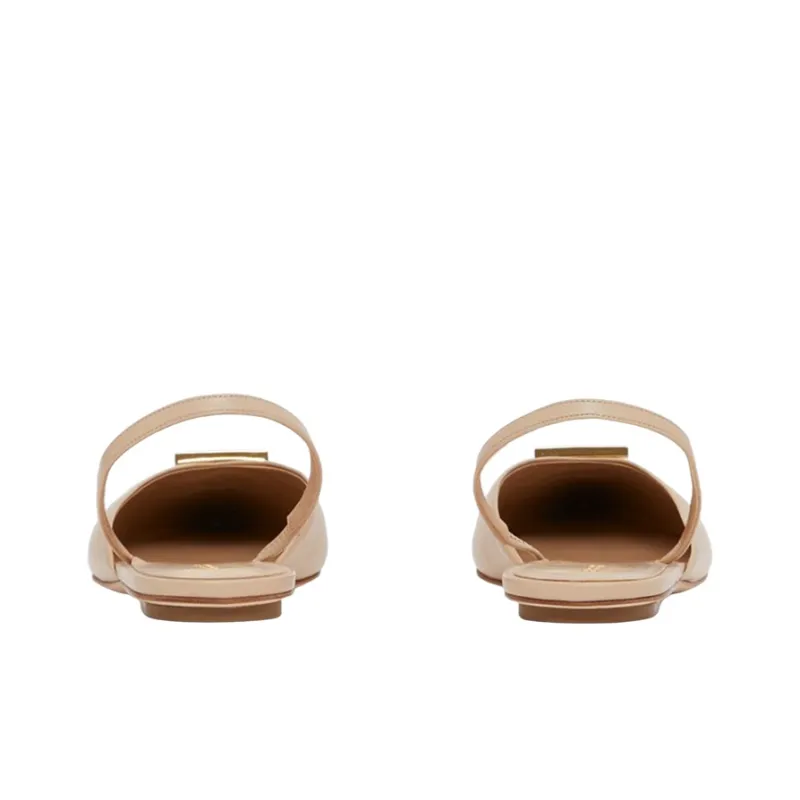 Burberry Burberry Casual Single Shoes Women's Soft Yellow Umber-3