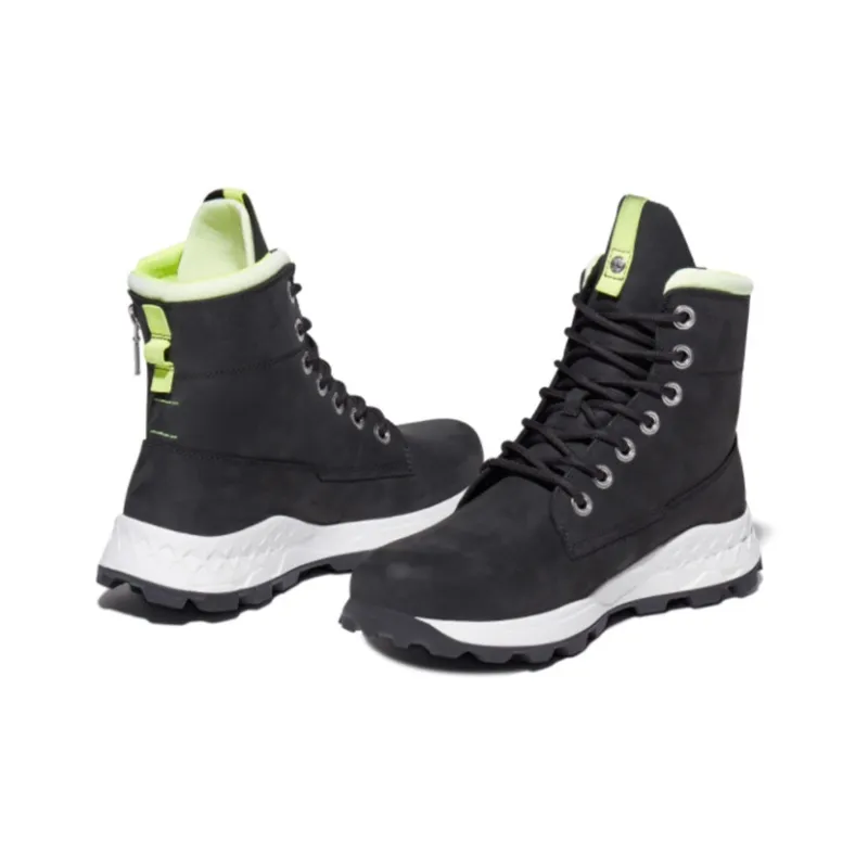 Timberland Brooklyn Side Zip Boot 'Black White'-3