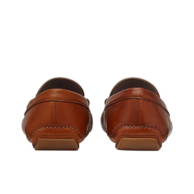 Ferragamo Gancini Loafer 'Camel' Men's-4