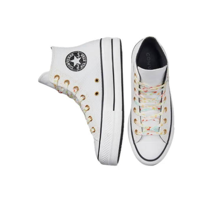 Converse Women's Chuck Taylor All Star Lift Platform High 'Paint Splatter White' Women's-3