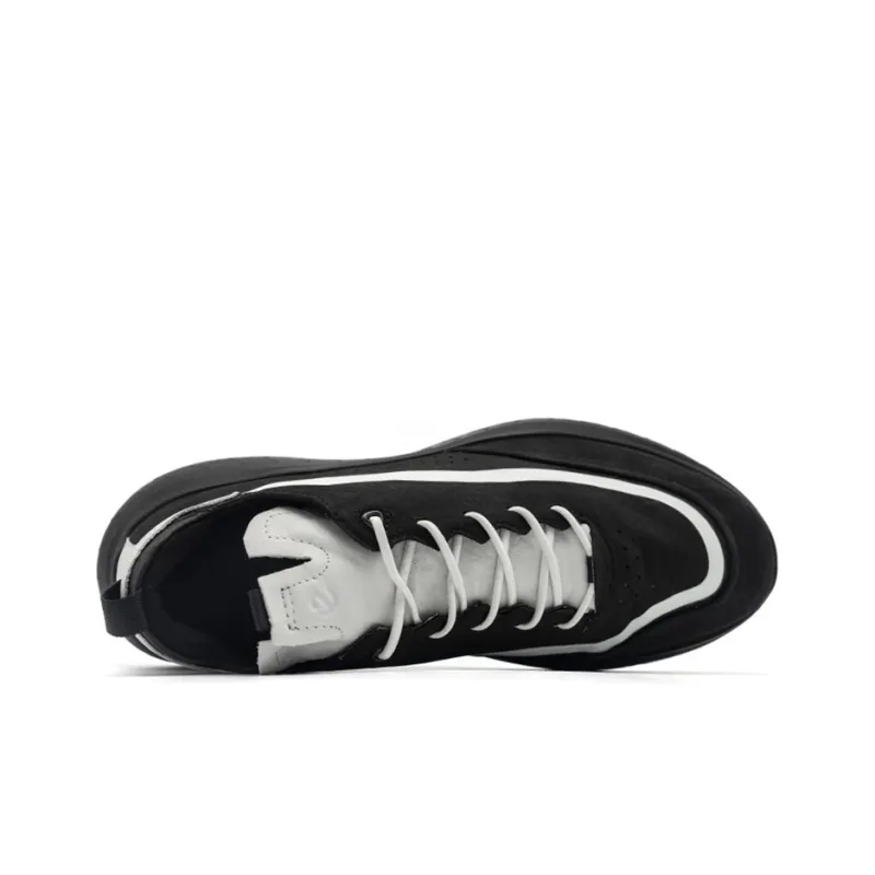 Ecco Yue Dong Chunky Sneakers Men Low Top Black-2