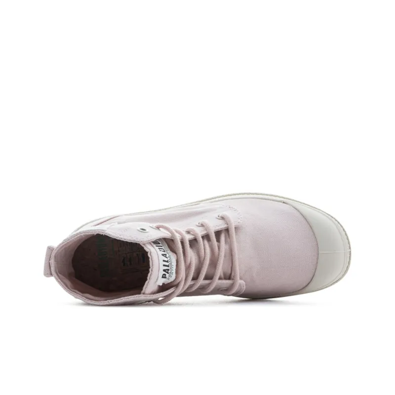 Palladium The Pampa Organic High Top Canvas Shoes Unisex Light Pink-2