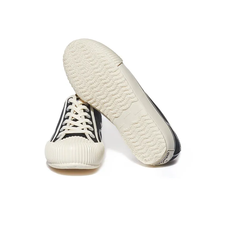 Excelsior BOLT ARCHIVE Canvas Shoes Unisex Low Top White/Black-4
