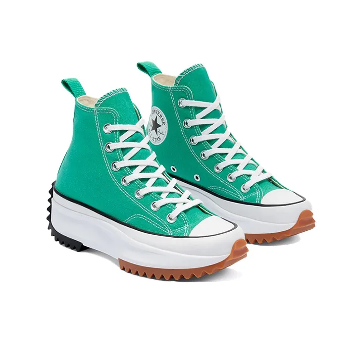 Converse Run Star Hike Hi Court Green Gum-2