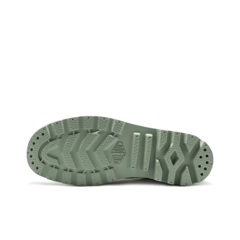 Palladium Pampa Hi Twill Breathable Wear Resistant Slip Resistant High Top Canvas Shoes Women's Mint-4