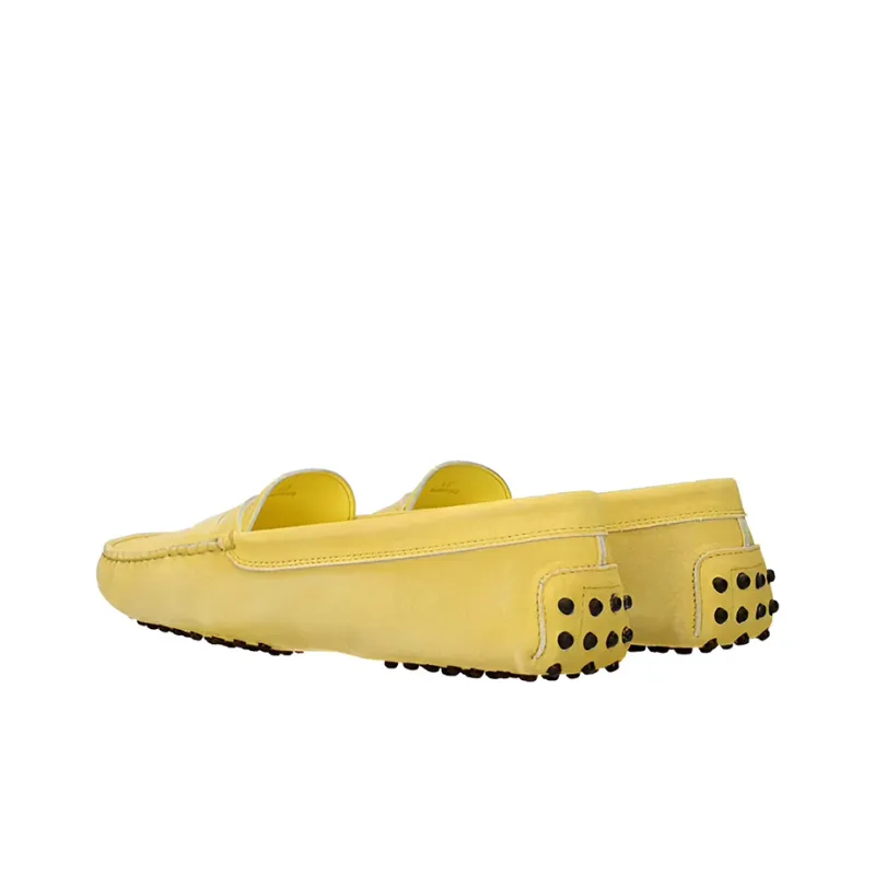TOD'S Gommino Loafers Women's Yellow-3