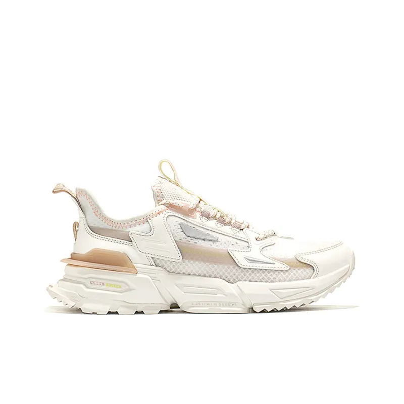 XTEP Shanhai Collection Chunky Sneakers Women's Low-Top Beige-1