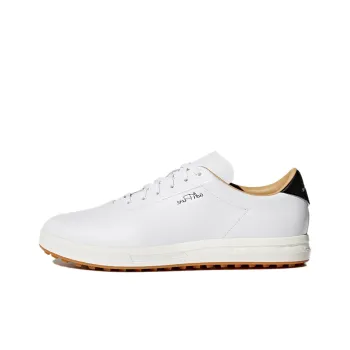 Adidas Adipure Anti-Slip And Wear-Resistant Breathable Low-Top Golf Shoes Men's White Black