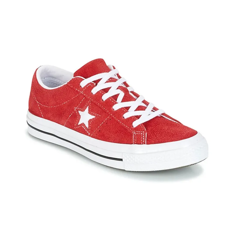 Converse One Star Ox Suede Red-3