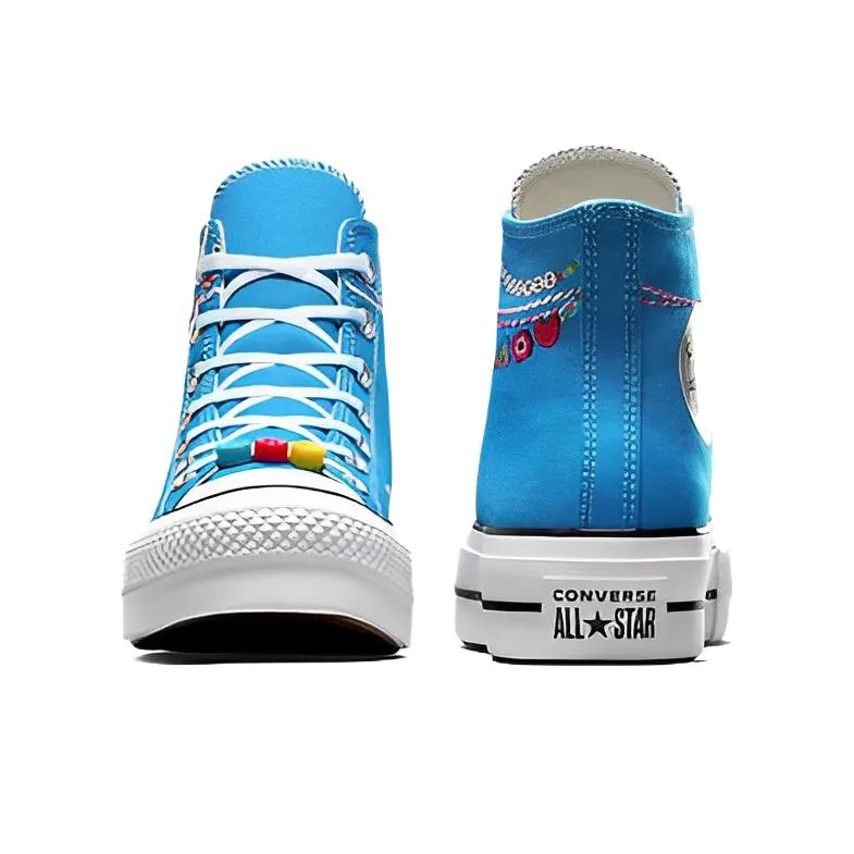 Converse Women's Chuck Taylor All Star Lift Platform High 'Embroidered Bracelet' Women's-3