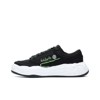 FILA FM 15 X Mihara Canvas Shoes 'Black White'
