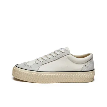 Excelsior Canvas Shoes Unisex Low Top Light Gray