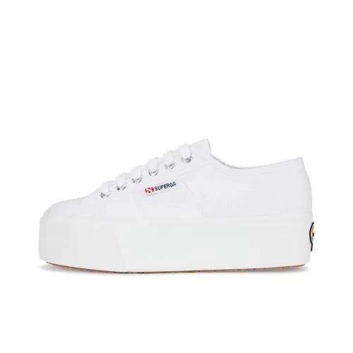 SUPERGA Canvas Shoes Women's Low-Top White