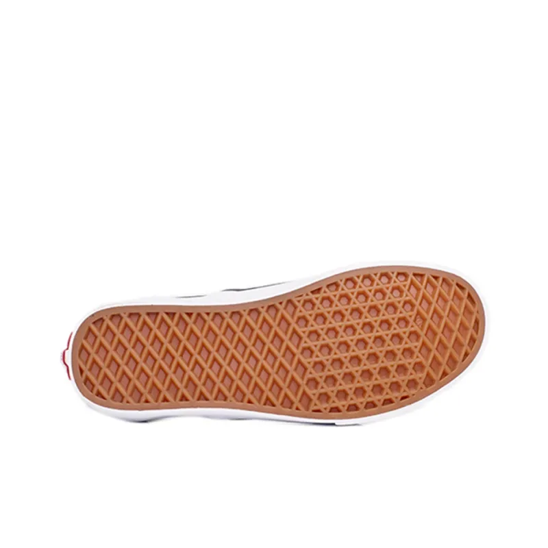 Vans Slip on Non slip Lightweight Low Top Canvas Shoes Unisex Yellow White Checkerboard-4