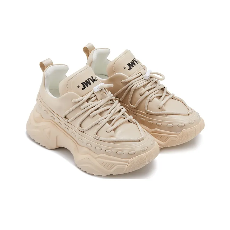 VWL Chunky Sneakers Women's Milk Tea Beige-3