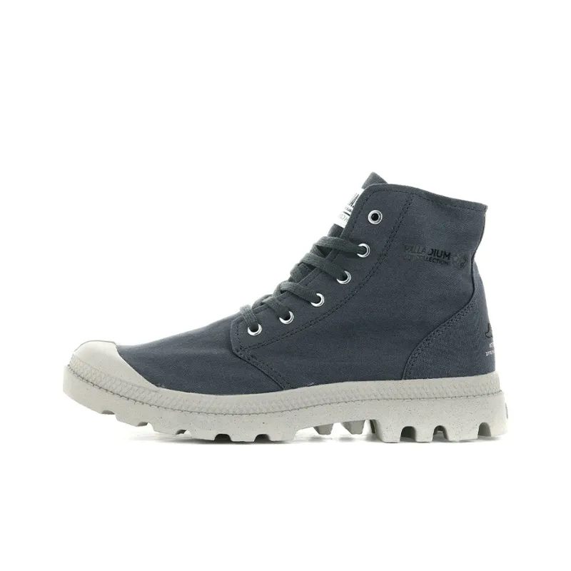 Palladium Pampa Hi Organic II Anti Slip Wear Resistant High Top Canvas Shoes Unisex-0