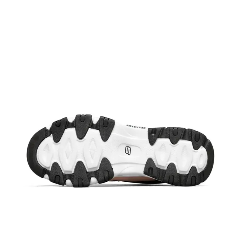 Skechers D'lites 2.0 Low top Running Shoes Black/White/Pink Women's-4
