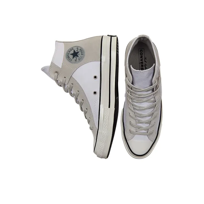 Chuck 70 Converse Crafted Canvas High 'White Mouse'-3
