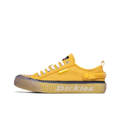 Dickies Canvas Shoes Unisex Low-Top Yellow
