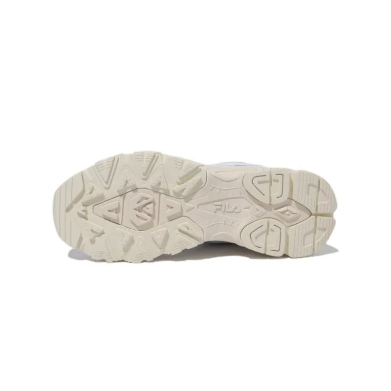 FILA Ray Cushioning Wear Resistant Low Top Casual Shoes Unisex White Korean Style-4