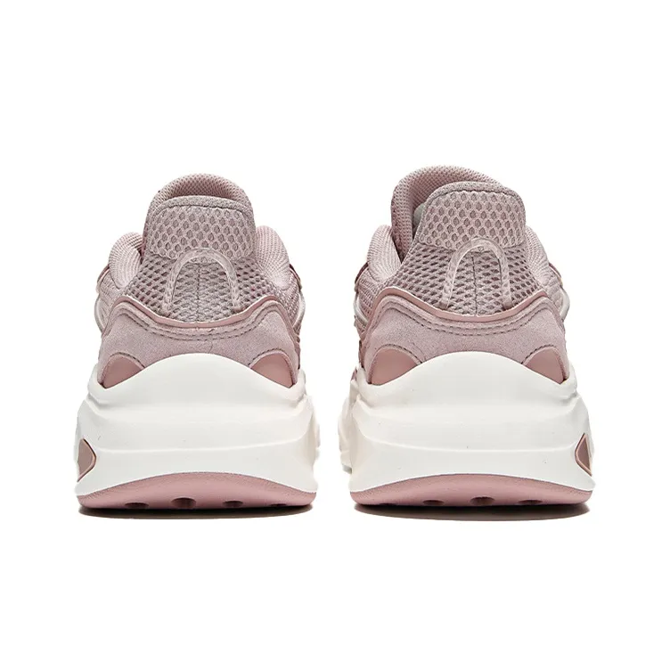 361° Chunky Sneakers Women's Low Top Pink/White-2