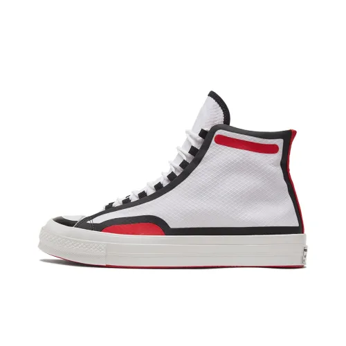 Converse 1970s Canvas Shoes Unisex High-Top White/Red/Black