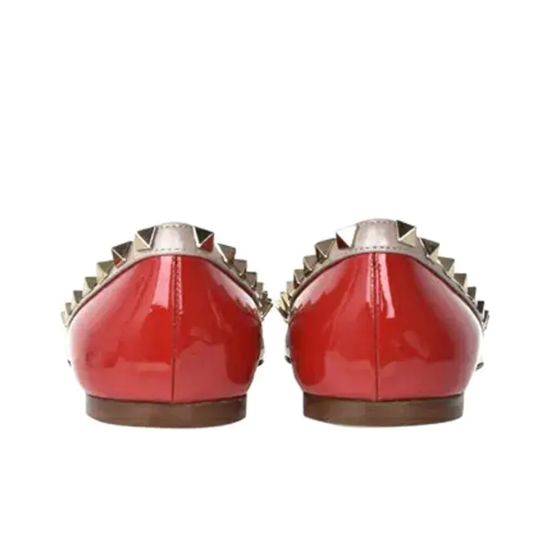 Valentino GARAVANI Casual Single Shoes Women's Red-5
