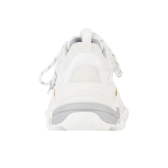 Balenciaga Triple S White Grey Women's-4