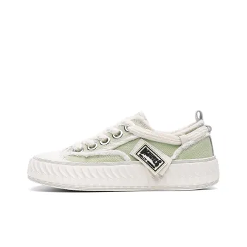 Dickies Low Top Canvas Shoes Women's Avocado Green