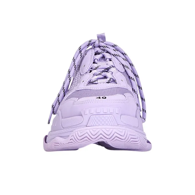 Balenciaga Triple S Lilac Women's-2