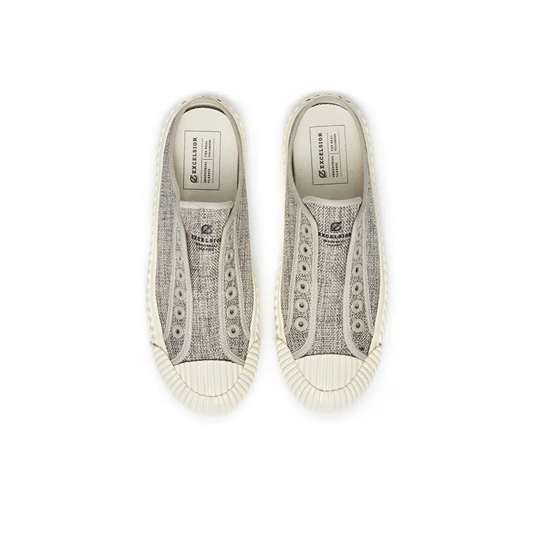 Excelsior Canvas Shoes Unisex Low Top Wood Celadon-3