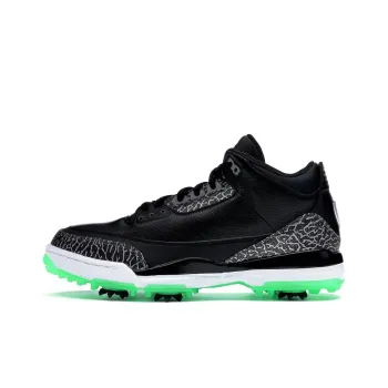 JORDAN 3 Retro Golf Black Green Glow