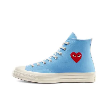 Converse Chuck Taylor All Star 70 Hi Comme Des Garcons Play Bright Blue