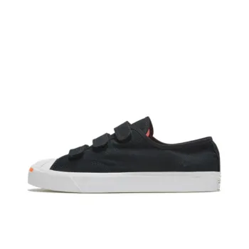 Jack Purcell Converse Low Easy On 'Black Total Orange'