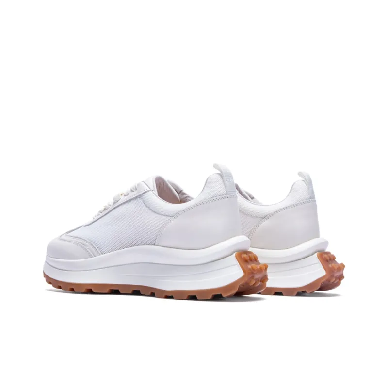 CHCH Platform Mesh Cortez Shoes Cushioned Slip-Resistant Breathable Low-Top Chunky Sneakers Women's-7