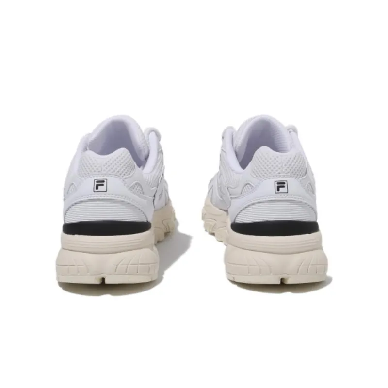 FILA Ray Cushioning Wear Resistant Low Top Casual Shoes Unisex White Korean Style-3
