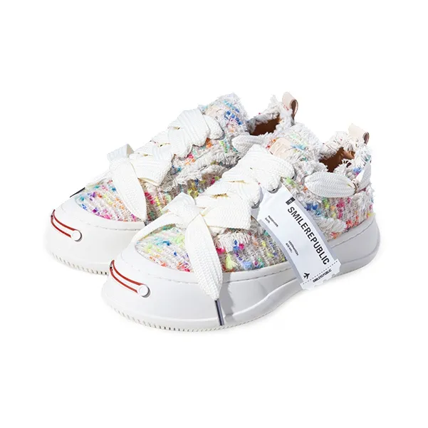 SMILEREPUBLIC Low Top Canvas Shoes Women's Pink-2