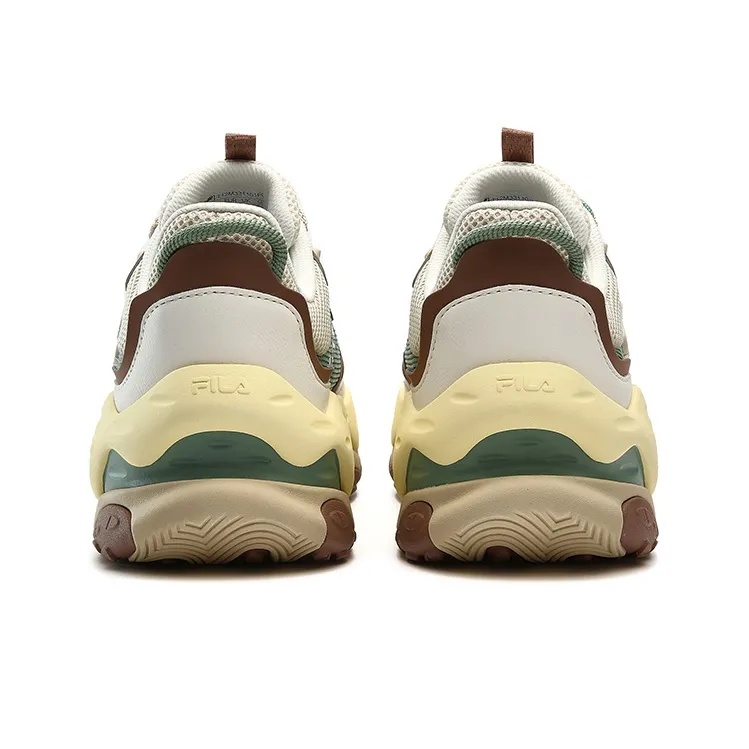 FILA FUSION Cheese Sneakers 'Brown Green'-3