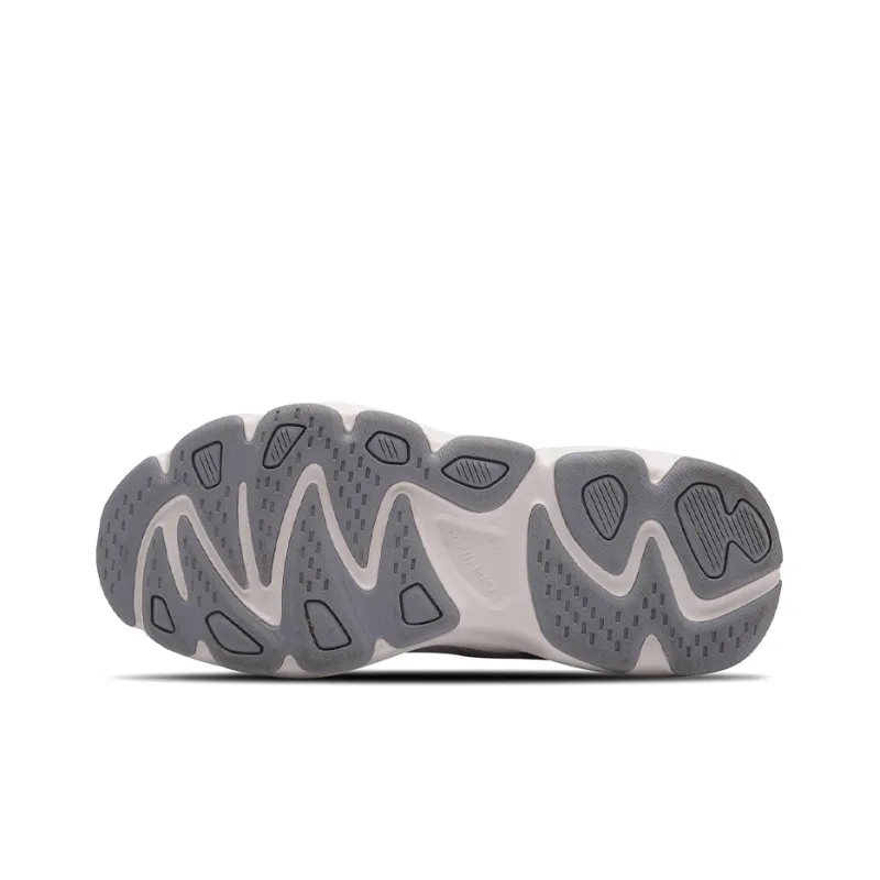 LiNing Butterfly Low Top Chunky Sneakers Women's Gray Pink Blue-3