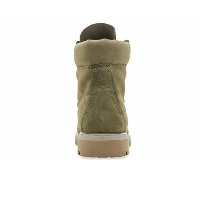 Timberland 6 Inch Premium Waterproof Boot 'Olive Nubuck'-4