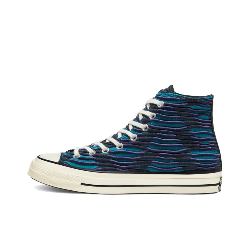 Converse Chuck Taylor All Star 70 Hi Vibrant Knit Ocean Depths-0