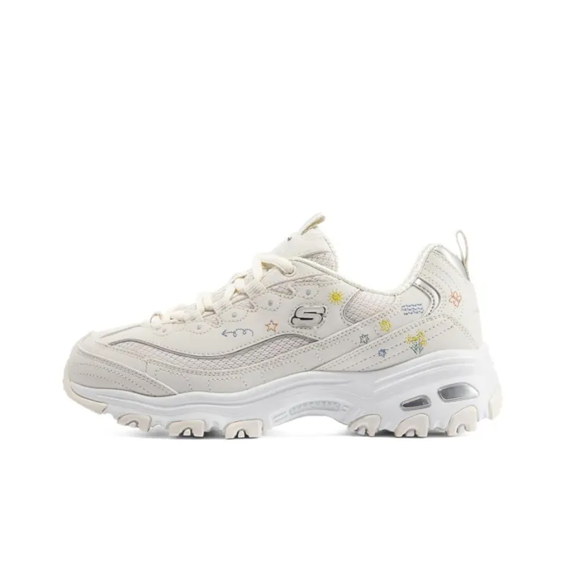 Skechers D'Lites 1.0 'White' Women's-0