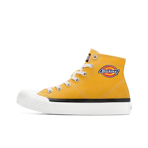 Dickies Canvas Shoes Unisex High-Top Earth Yellow