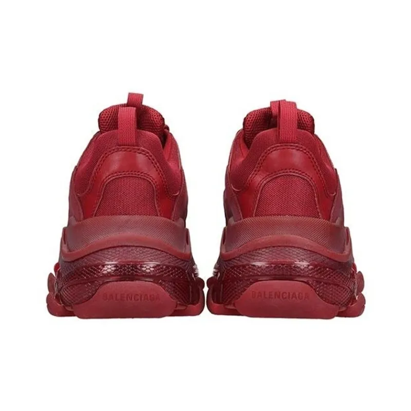 Balenciaga Triple S Sneaker 'Burgundy'-4