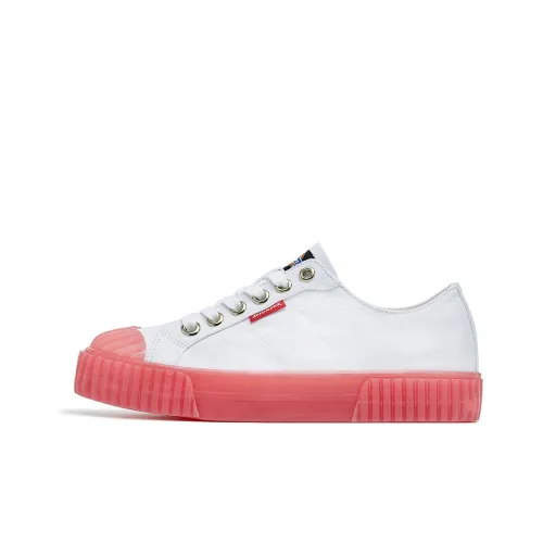 Dickies Canvas Shoes Women's Low-Top Jelly Pink