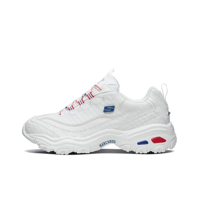 Skechers Snickers X Skechers D'Lites 1.0 Low top Clunky Shoes White-0