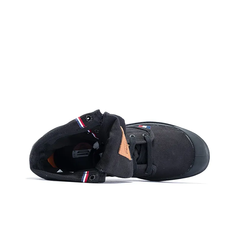 Palladium Pallabrouse BGY Conv High Top Canvas Shoes Unisex Black-4