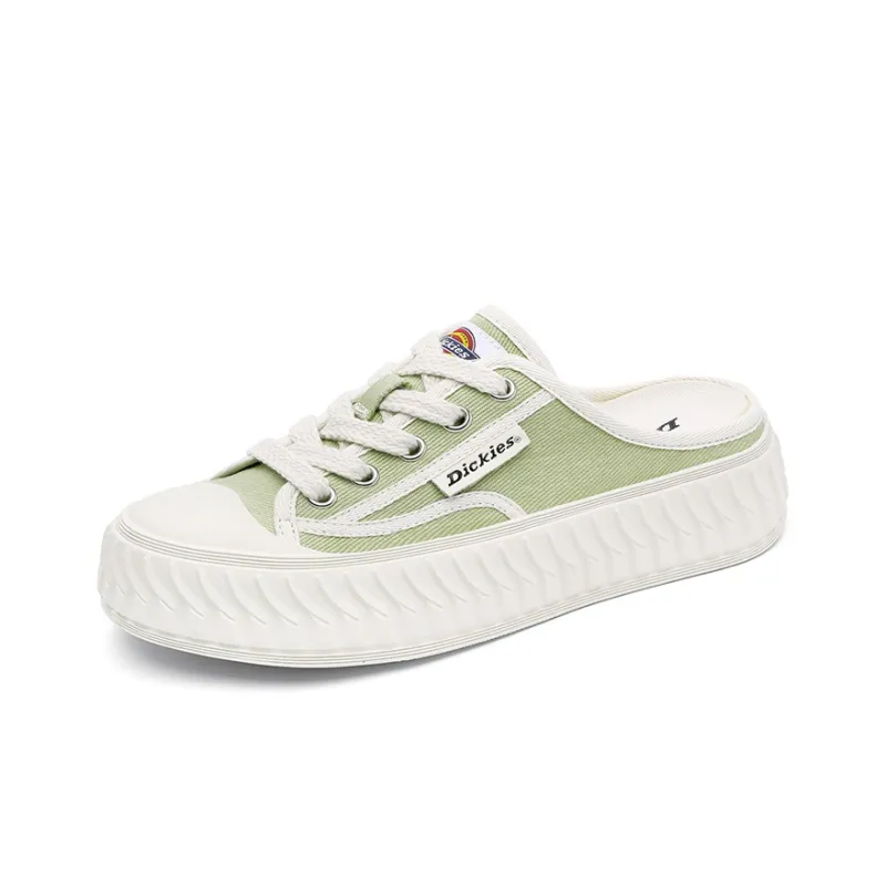 Dickies Low Top Canvas Shoes Women's Avocado Green-2