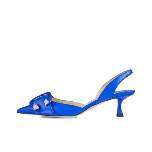 Jimmy Choo Moni Medium Heel nero shoes Women's Blue
