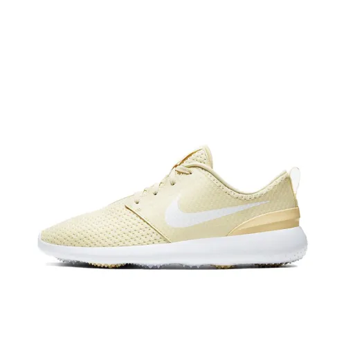 Nike Roshe G Golf Shoes Men Low-Top Yellow/White